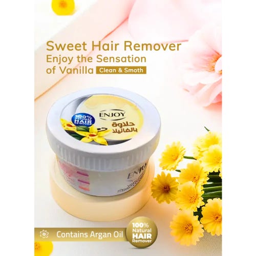 Enjoy Hair Remover with Vanilla 400 gm