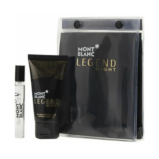 Mont Blanc Legend Travel Kit - Eau De Toilette 7.5 Ml And Shower Gel 50 Ml