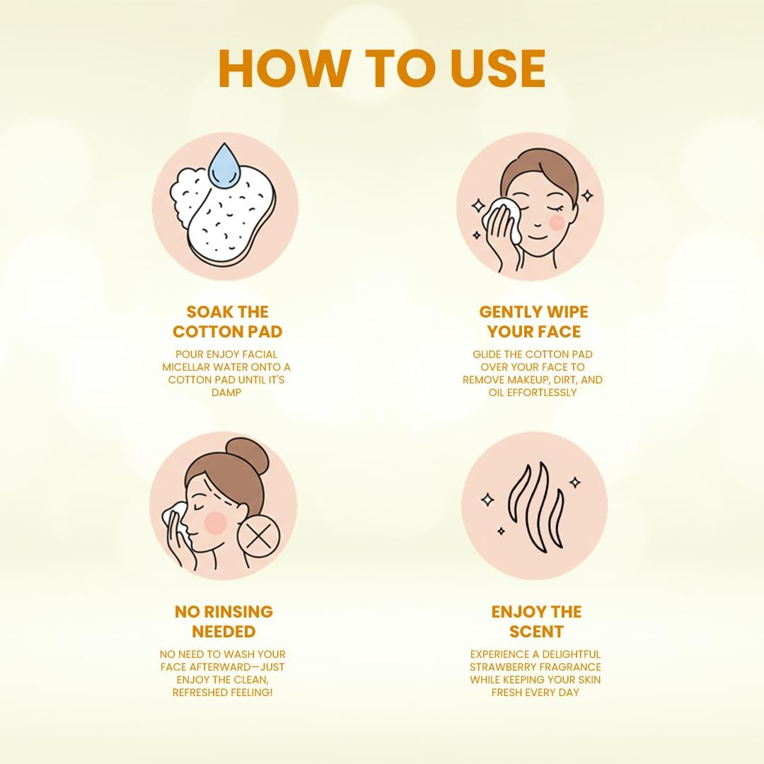 Enjoy facial micellar Lemon 400 ml