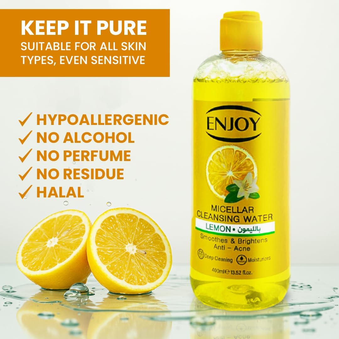 Enjoy facial micellar Lemon 400 ml