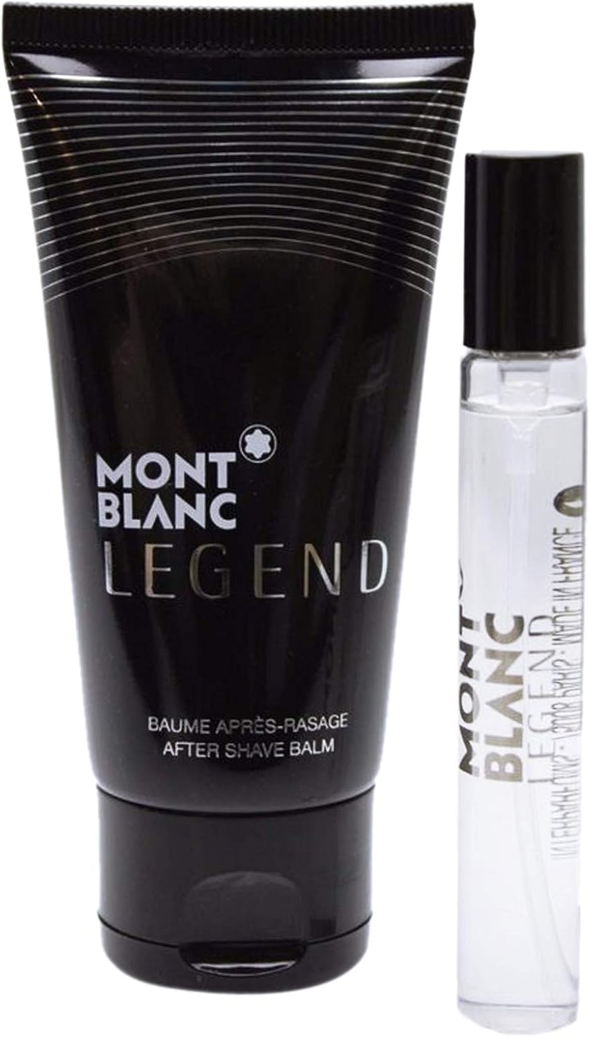 Mont Blanc Legend Travel Kit - Eau De Toilette 7.5 Ml And Shower Gel 50 Ml