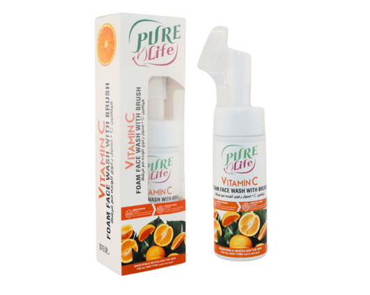 PURE LIFE FOAMING FACE WASH VITAMIN C 150ML