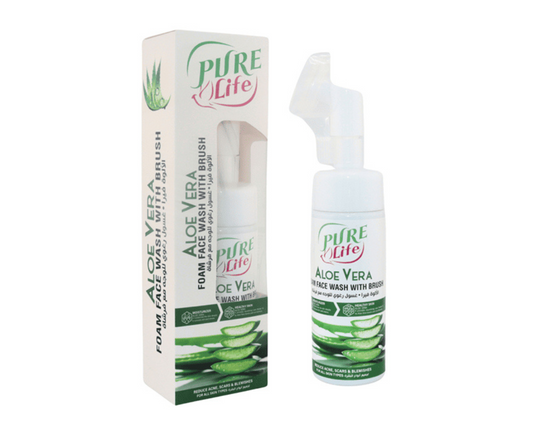 PURE LIFE FOAMING FACE WASH ALOE VERA 150ML