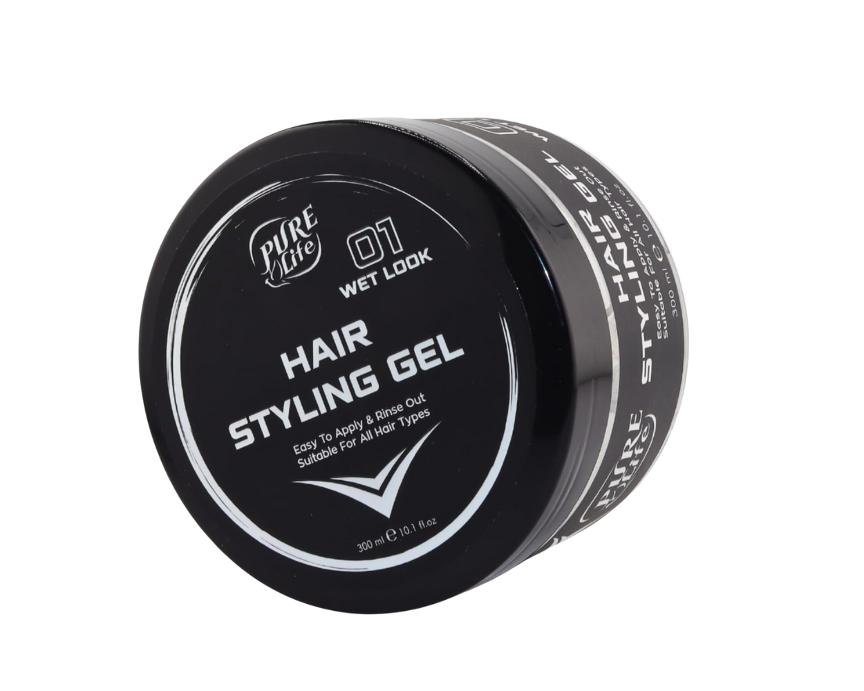 Pure Life Hair Styling Gel Wet Look 01
