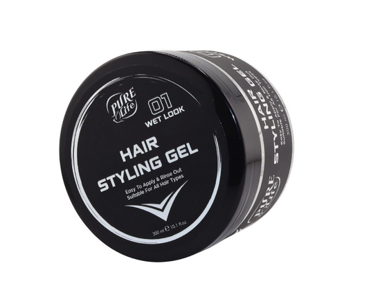Pure Life Hair Styling Gel Wet Look 01
