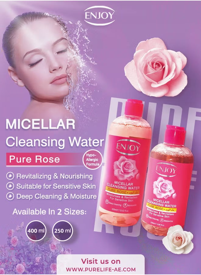 Enjoy facial micellar Rose 400 ml