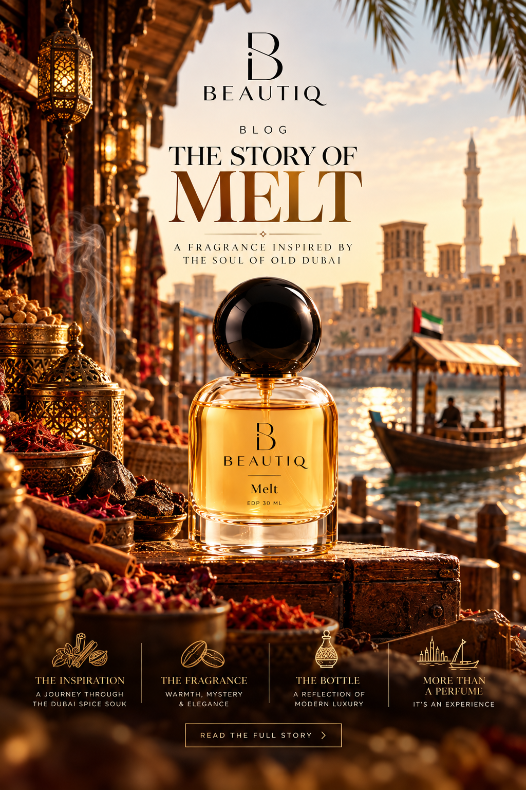 BEAUTIQ MELT – A Fragrance Inspired by the Soul of Old Dubai