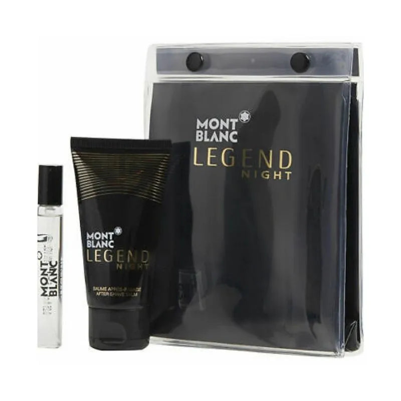Mont Blanc Legend Travel Kit - Eau De Toilette 7.5 Ml And Shower Gel 50 Ml