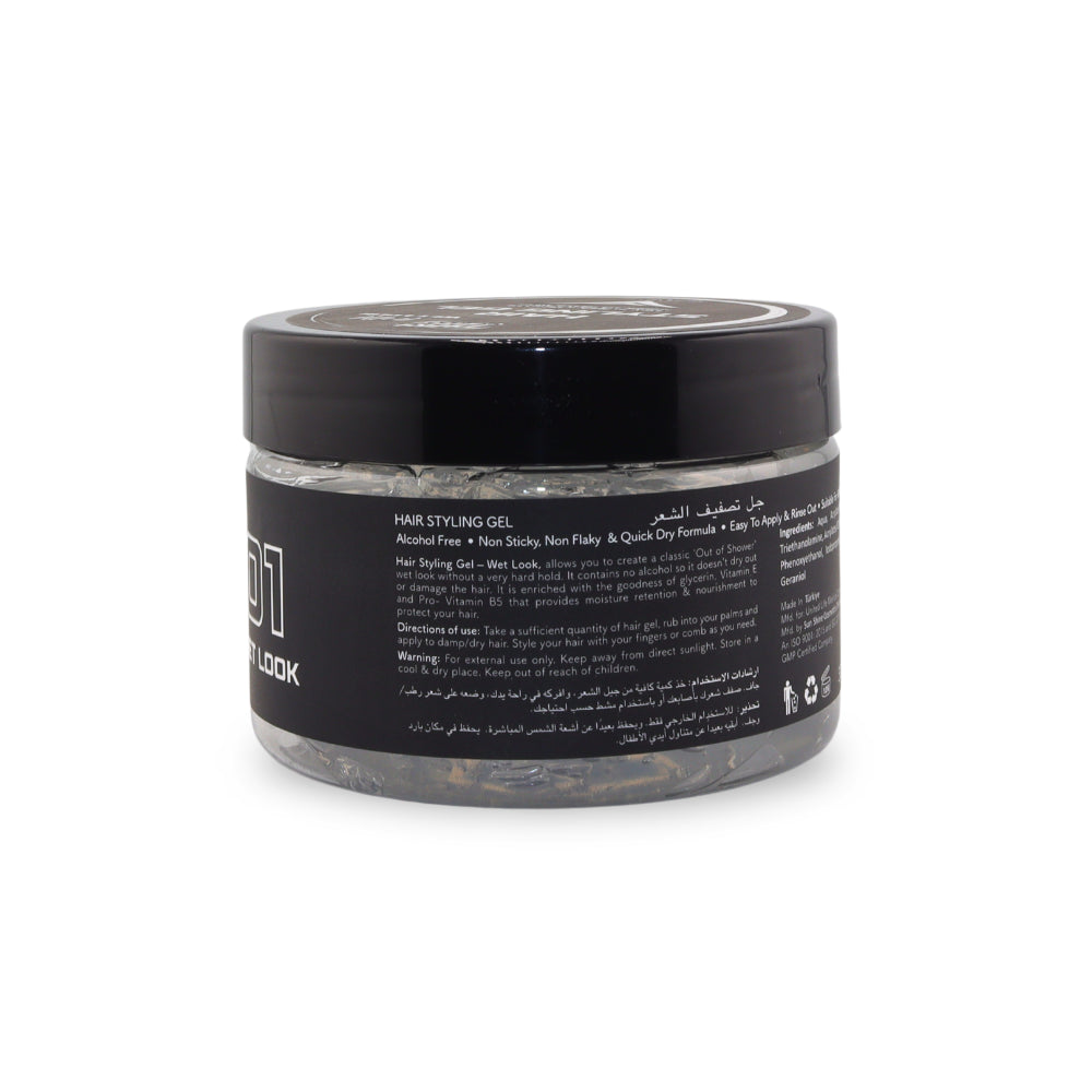 Pure Life Hair Styling Gel Wet Look 01