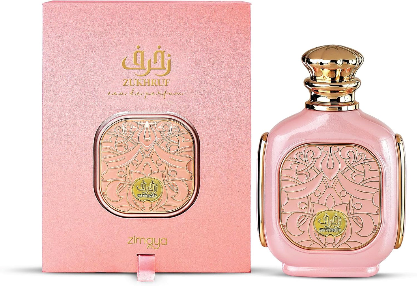 Zimaya Zukhruf Pink For Women Edp 100Ml