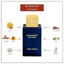 Shaghaf Oud Azraq Edp 75Ml  (Tester)