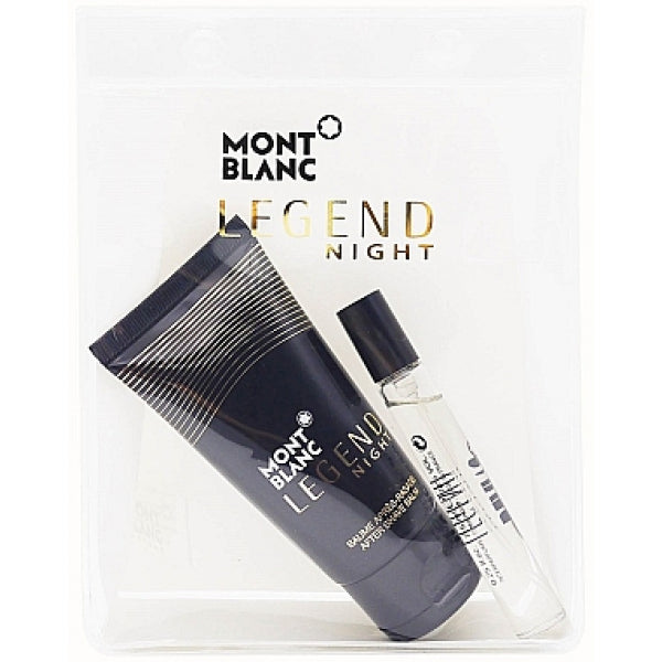 Mont Blanc Legend Travel Kit - Eau De Toilette 7.5 Ml And Shower Gel 50 Ml